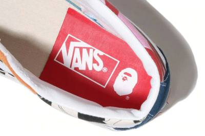 Pre-owned Vans Bape X  Multi Camo Sk8-hi Multi-color Size 8-12 In Multicolor