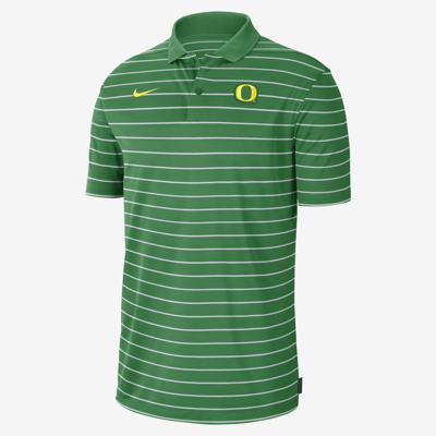 Shop Nike Men's College Dri-fit (oregon) Polo In Green