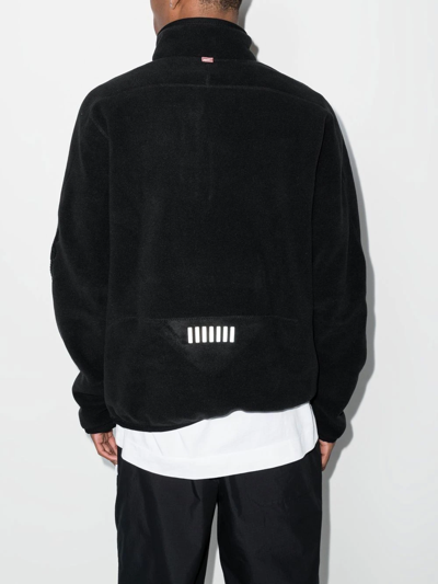 Nike X Cact.us Corp Black Quarter-zip Polartec Sweatshirt In Schwarz