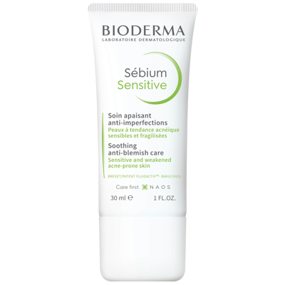Shop Bioderma Sebium Sensitive Soothing Moisturising Anti-blemish Cream 30ml
