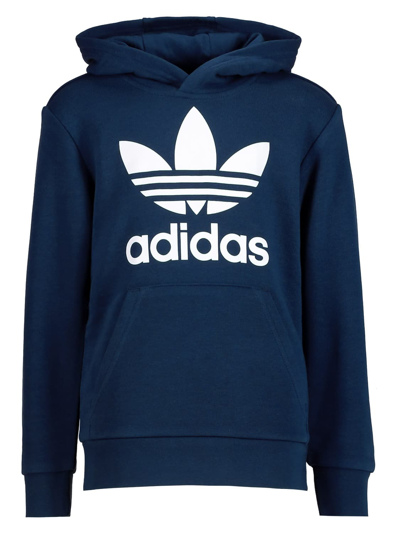 Adidas Originals Adidas Kids' Originals Trefoil Casual Pullover Hoodie In  Night Indigo | ModeSens