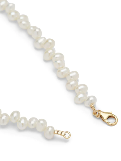 Alighieri Gold-plated The Calliope Pearl Choker Necklace In Gold