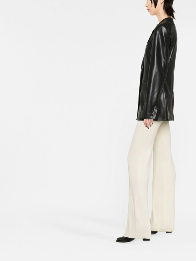 Nanushka Single-breasted Blazer In Schwarz