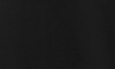Eileen Fisher Jewel Neck Long Sleeve Jersey Shift Dress In Black