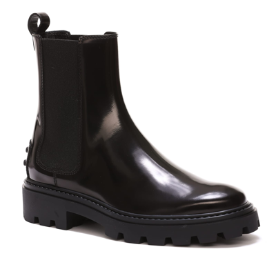 Shop Tod's Chelsea Boot Tods In Black