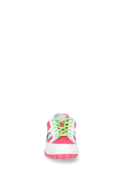 Shop Chiara Ferragni Cf-1 Sneakers In Pink Fluo