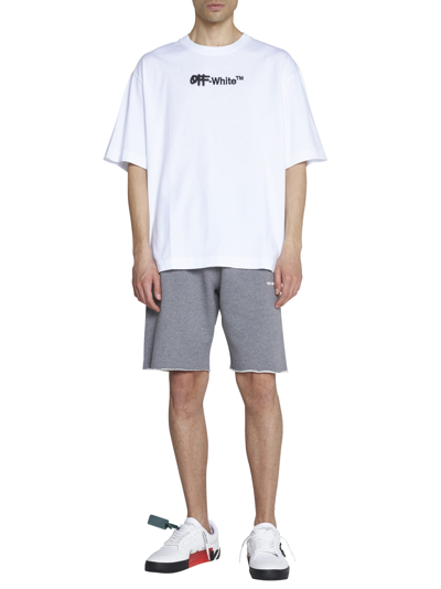 Shop Off-white T-shirt In White Black