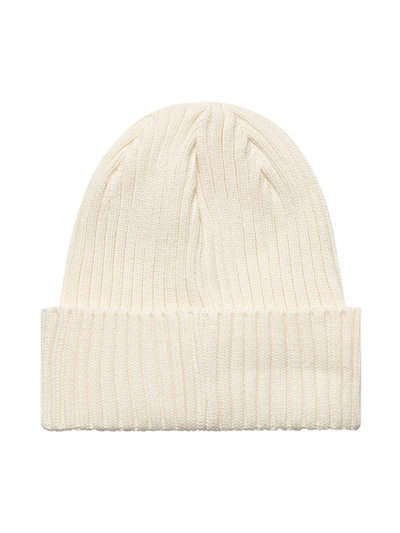 Shop Supreme Overdyed Beanie Hat In Weiss