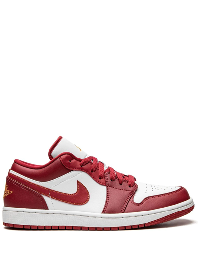 Shop Jordan 1 Low "cardinal Red" Sneakers