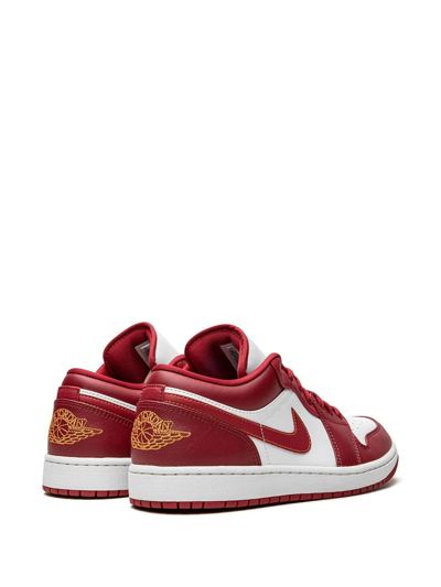Jordan 1 Low "cardinal Red" Sneakers In Red