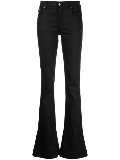 Tom Ford Stretch Flare Denim-pants In Schwarz