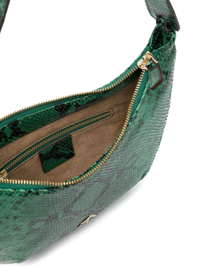Shop Manu Atelier Mani Mini Shoulder Bag In Green