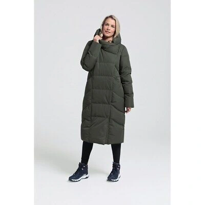 Pre-owned Mountain Warehouse Cosy Wrap Extra Long Womens Extreme Down Jacket  In Black - | ModeSens