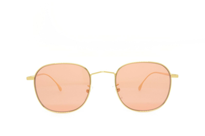 Pre-owned Paul Smith Arnold V2 Authentic Sunglasses 51-21-145 Shiny Gold
