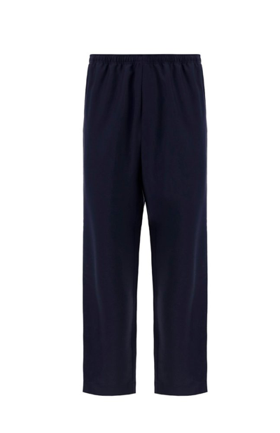Shop Acne Studios Loose Fit Trousers In Navy