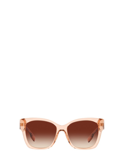 Shop Burberry Eyewear Ruth Sunglasses In Transparent