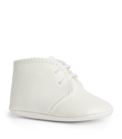 Shop Paz Rodriguez Baby Booties (0-18 Months) In Ivory