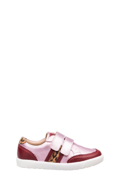 Elephantito Kids' Marti Sneaker In Metallic Carnation