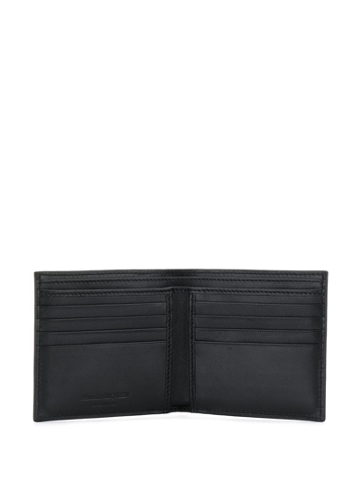 Shop Alexander Mcqueen Wallet With Logo In Black