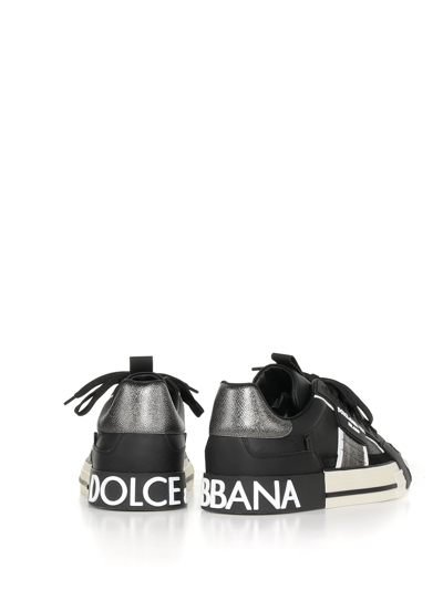 Shop Dolce & Gabbana Sneakers 2.zero Custom In Nero