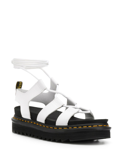 Shop Dr. Martens' Dr. Martens Sandals In White Hydro