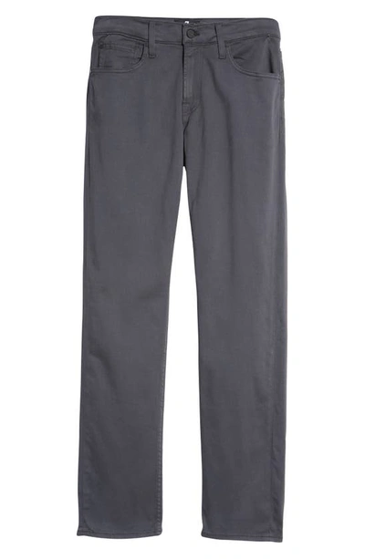7 For All Mankind Slimmy Slim Fit Clean Pocket Performance Jeans In Gunmetal
