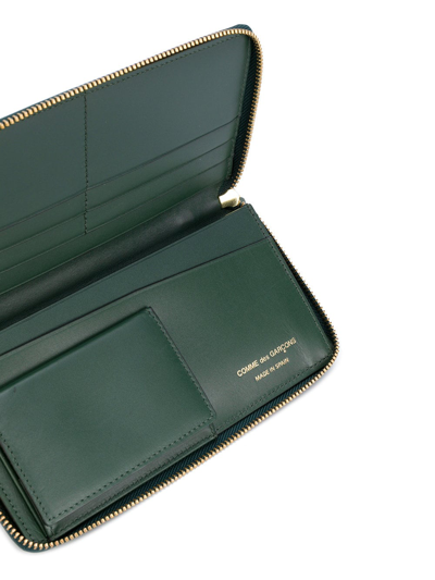 Shop Comme Des Garçons Wallet Classic Wallet Accessories In Green