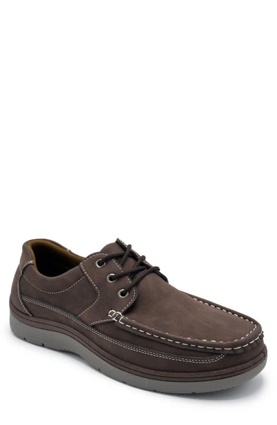 Shop Aston Marc Classic Boat Shoe In Brown