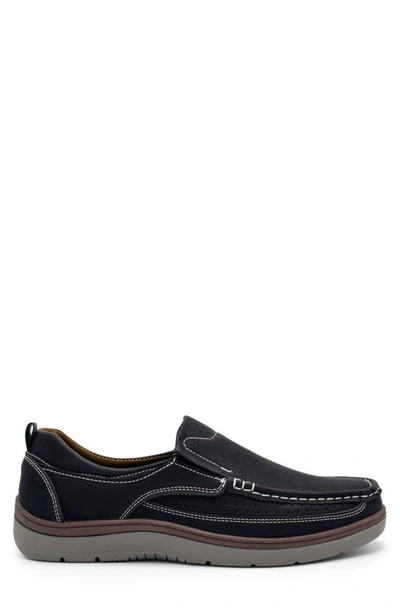 Shop Aston Marc Classic Slip-on Loafer In Black