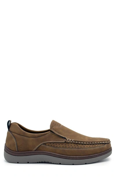 Shop Aston Marc Classic Slip-on Loafer In Tan
