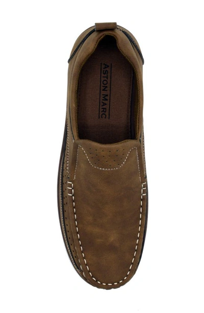 Shop Aston Marc Classic Slip-on Loafer In Tan