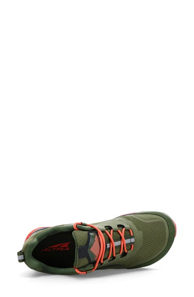 Shop Altra Lone Peak All Weather Trail Running Shoe In Dusty Olive