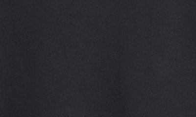 Shop Nike Sportswear Swoosh Oversize Crop Fleece Sweatshirt In Black/ Black/ White