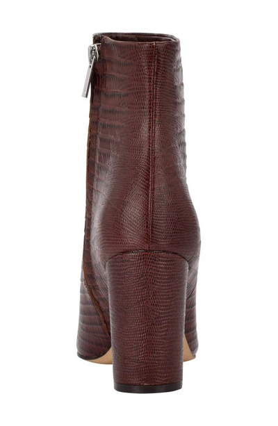Shop Marc Fisher Ltd Ulani Pointy Toe Bootie In Dark Natural