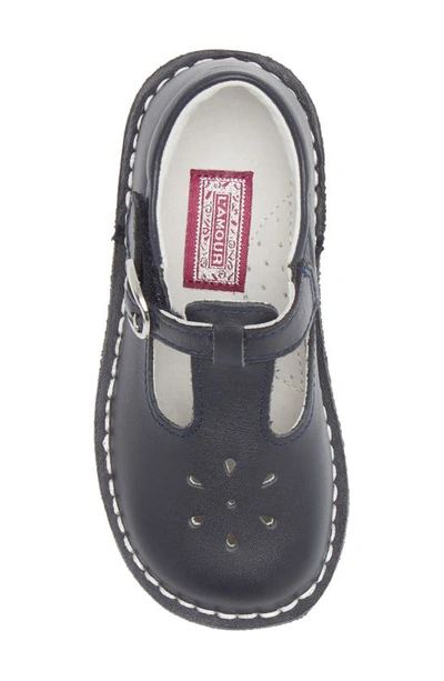 L'amour Joy Classic T-strap Shoe In Navy