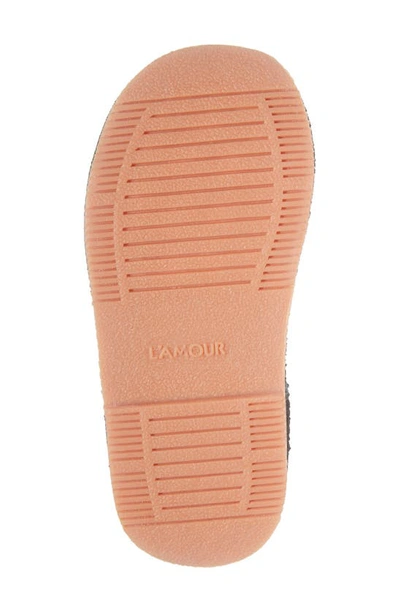 L'amour Joy Classic T-strap Shoe In Navy