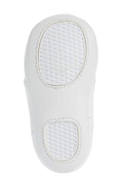 L'amour Benny Brogue Oxford Crib Shoe In White