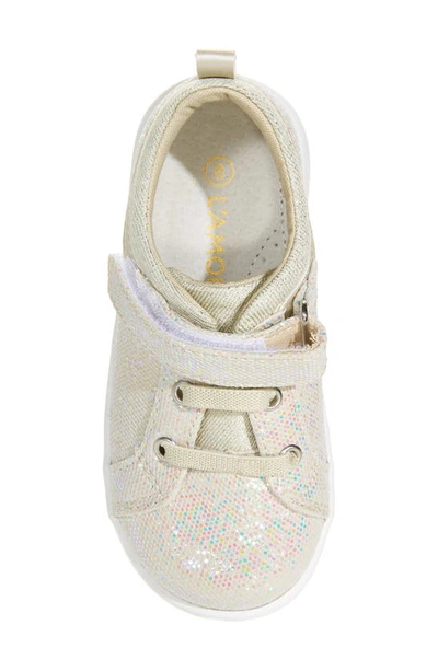 L'amour Natalie Sneaker In Silver
