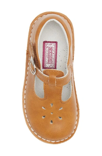L'amour Joy Classic T-strap Shoe In Spicy Mustard
