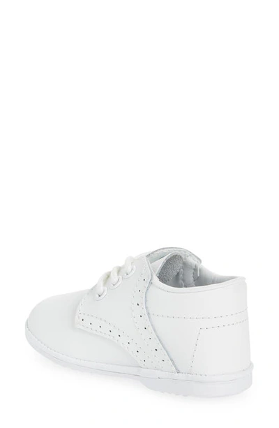 Shop L'amour James Lace-up Shoe In White