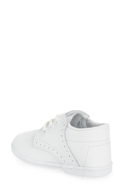 L'amour James Lace-up Shoe In White