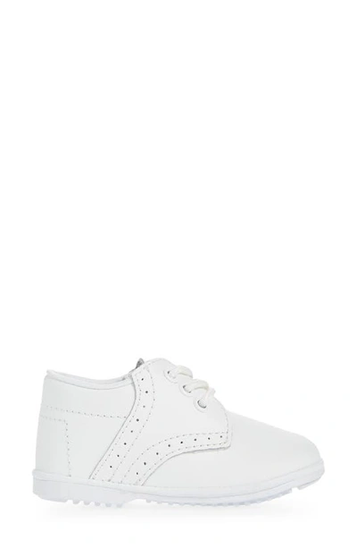 Shop L'amour James Lace-up Shoe In White