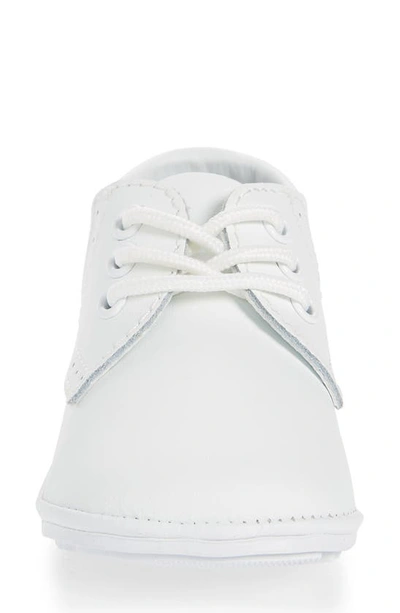 Shop L'amour James Lace-up Shoe In White