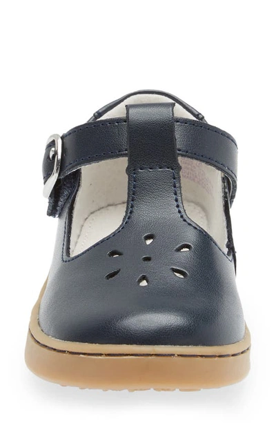 L'amour Chelsea T-strap Shoe In Navy
