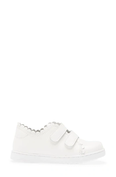 Shop L'amour Caroline Scallop Sneaker In White