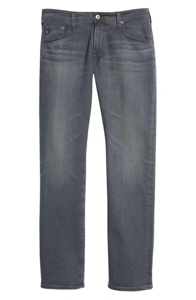Shop Ag Slim Straight Stretch Jeans In Spider