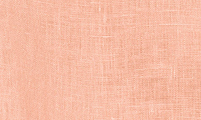 Shop Dkny Drop Shoulder Boxy Linen Top In Flamingo