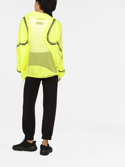 Shop Adidas By Stella Mccartney Truepace Packable Running Jacket In Yellow