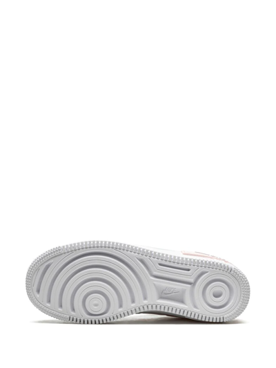 Nike Af1 Shadow Sneakers In White Leather In White