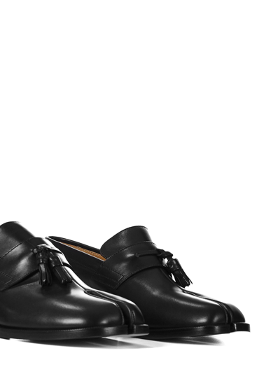 Shop Maison Margiela Flat Shoes Black